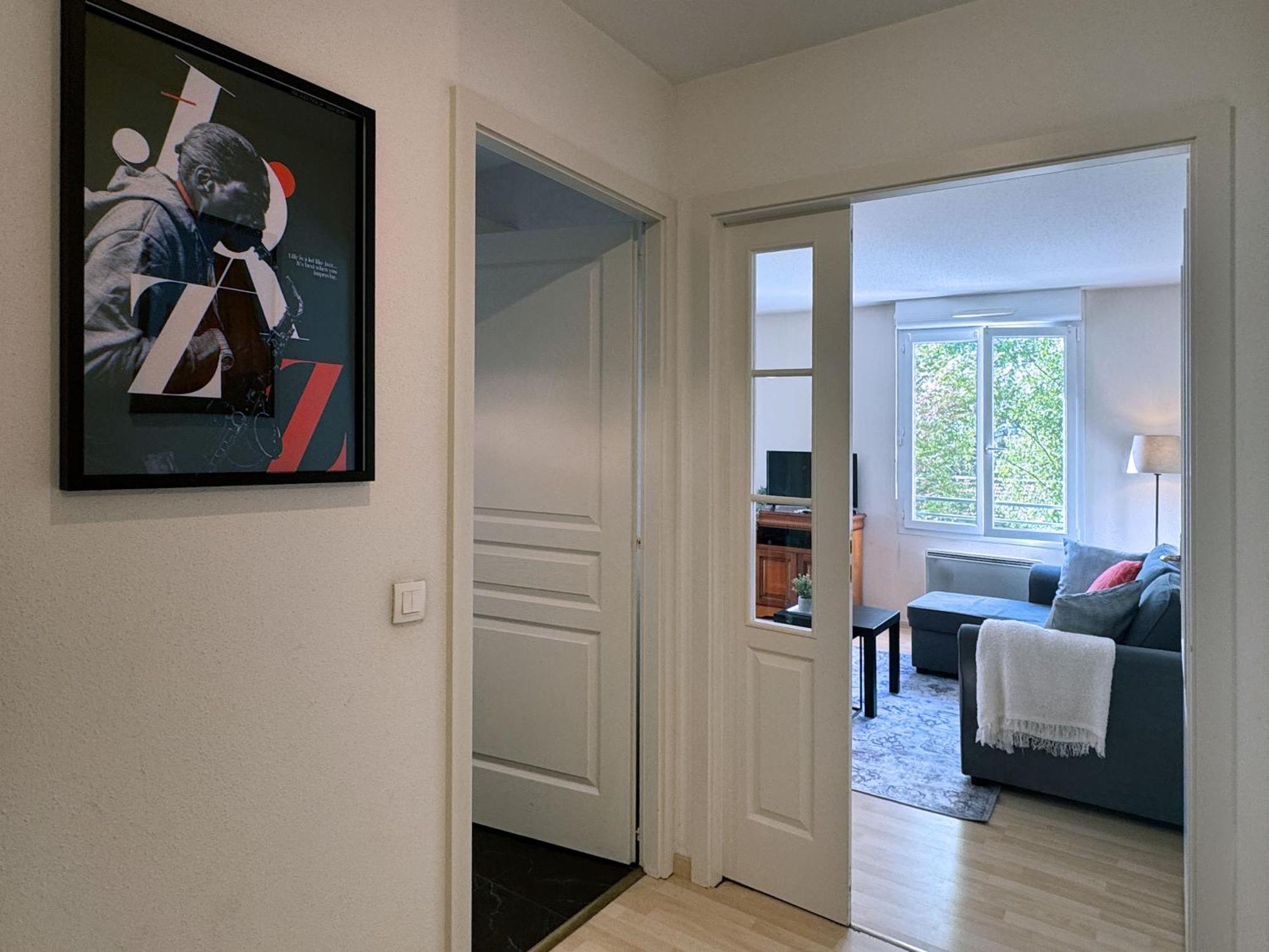 Apartament Joli 3P Avec Terrasse Et Garage Proche Centre Strasburg Zewnętrze zdjęcie
